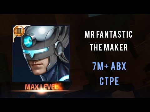 7M+ Mr Fantastic The Maker ABX - CTPE (Combat Villain Team)