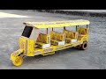 How To Make Matchbox Auto Rickshaw ऑटो रिक्शा Rickshaw