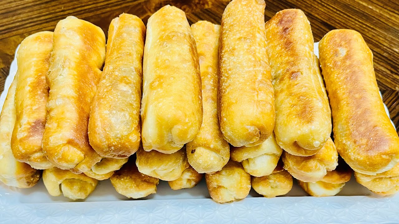 Soft,and delicious meat roll, /Beef piroshki with kefir￼￼ just in 15 minutes￼پراشکی خوش مزه пирожки.