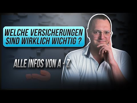 Die wichtigsten Versicherungen | Einfach erklärt in unter 5 Minuten!