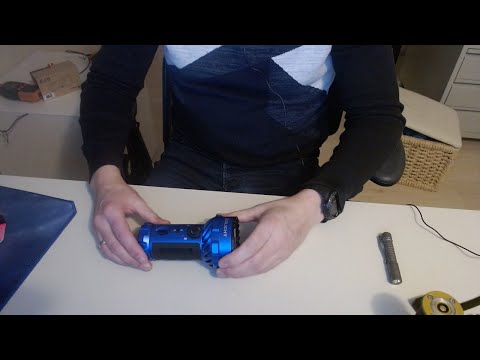 Olight Marauder 2: How To: turn OFF / adjust proximity sensor