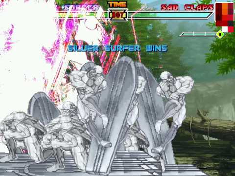 Mugen - Broken Silver Surfer vs Sad Claps