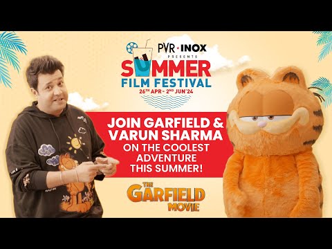 Garfield and Varun Sharma Bring the Summer Adventure to Life