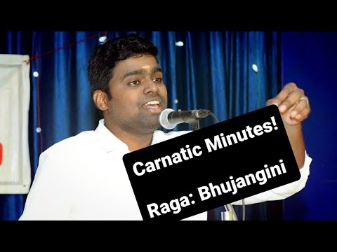 Carnatic Minutes ! Episode 06: Rare Raga- BHUJANGINI- Madurai N Sivaganesh — वीडियो थंबनेल