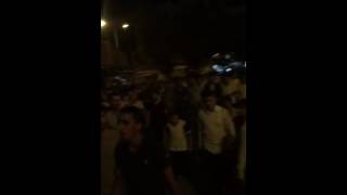 Cizre'de halk FETÖ'cü darbe girişimini sokaklarda protesto etti