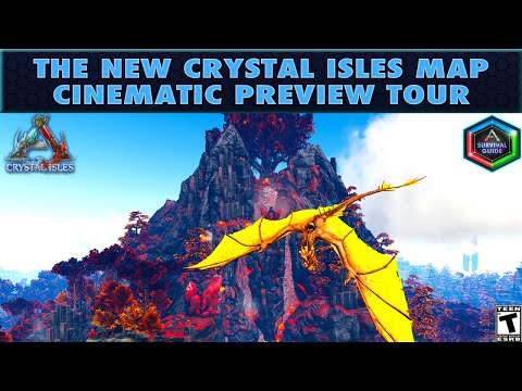 The New Ark Crystal Isles Map Cinematic Preview Tour