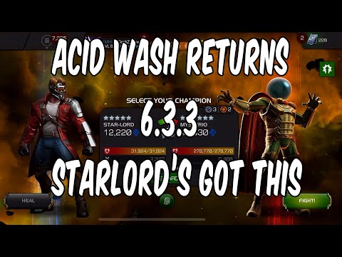 Acid Wash Mysterio 6.3.3 Returns - Starlord Time!
