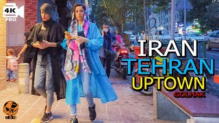 IRAN - TEHRAN City 2022 Luxury Neighbourhood - Gholhak - Northern Tehran - Travel to Iran 4k