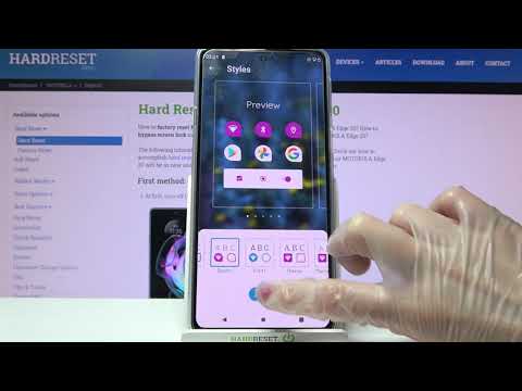 How to Change Theme in MOTOROLA Edge 20 – Apply New Theme