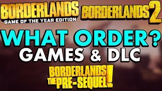 What Order Should You play Borderlands 1 Remastered, 2 or TPS First (Plus DLC Order) #PumaThoughts