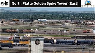 North Platte Golden Spike Tower (East) Live Railcam  - North Platte, NE  #steelhighway live webcam