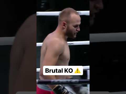 Brutal KO from Constantin Dolghi #gladius #gladiusworldseries #fight #Kickboxing