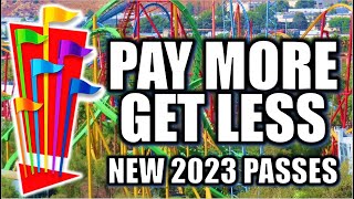Six Flags Just Got Even MORE Expensive | New 2023 Passes Explained