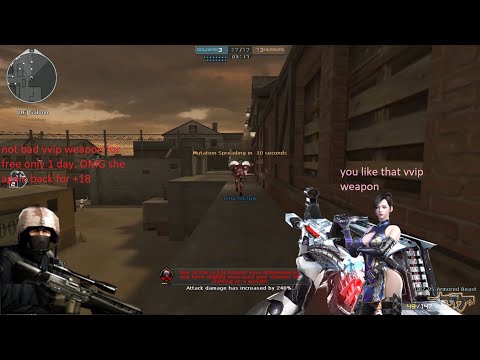 Crossfire mutant QBZ-95-Armoured Beast + Invisible Assassin Sword