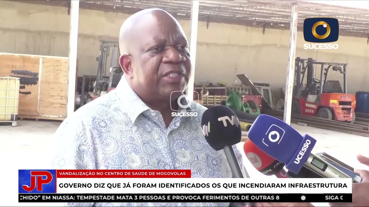 GOVERNADOR DIZ INDIVÍDUOS QUE INCENDIAREM POSTO DA PRM E CENTRO DE SAÚDE JÁ ESTÃO DETIDOS EM NAMPULA