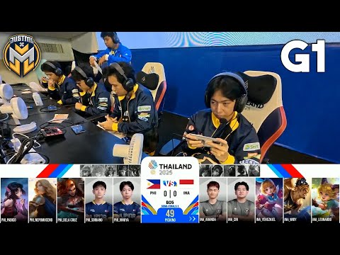 TEAM PH vs TEAM ID | Game 1 | SEA Games 2025