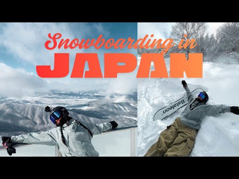 SNOWBOARDING IN JAPAN  |  New Gear in Ryuo Powder
