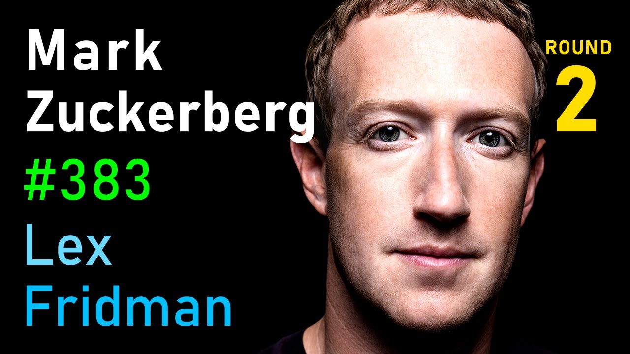 #383 – Mark Zuckerberg: Future of AI at Meta, Facebook, Instagram, and WhatsApp