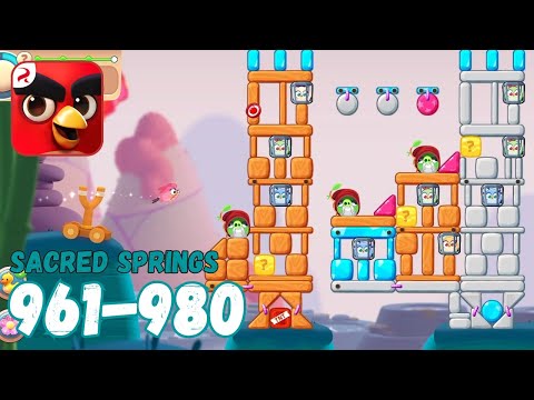 Angry Birds Journey: Levels 961-980 (Sacred Springs) Gameplay - Part 49