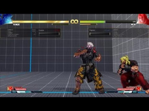 Kage Meaty Tigerknee Ex Fire Ball 9 Corner Bnb Oki Back Recovery