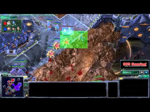 SC2 Commentary - SanZenith [P] vs LastWish [Z] - Scrap Station