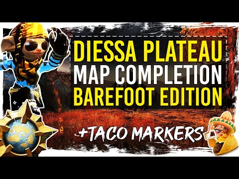 Guild Wars 2 - Diessa Plateau Map Completion with TacO Markers