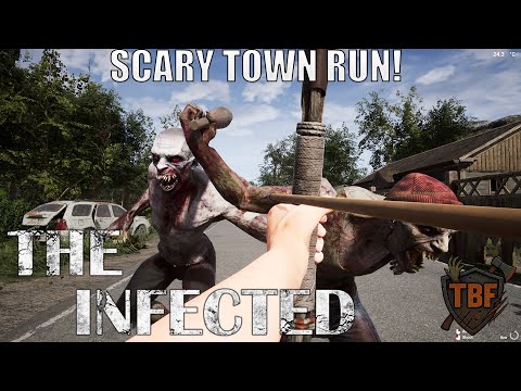Night Looting is scary! Day 25 - The Infected - S06E25 Cave Build season!