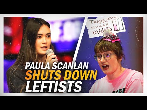 Paula Scanlan SHUTS DOWN Leftist Who Claims Trans-Women Are Women