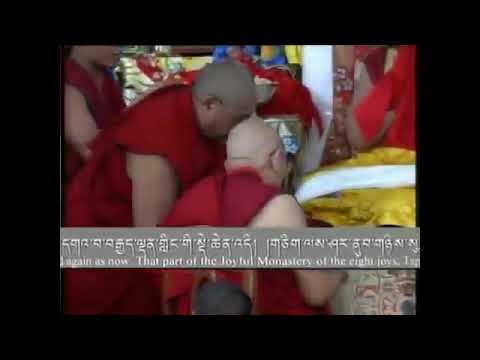 Trance of King Duldzin at Shar Gaden Monastery’s Inauguration