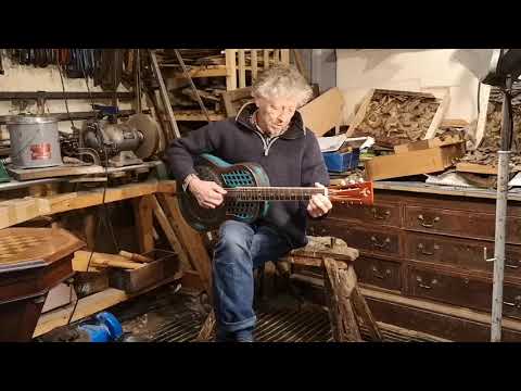 Duolian Resonator Guitar - Relic Brass Body image 10