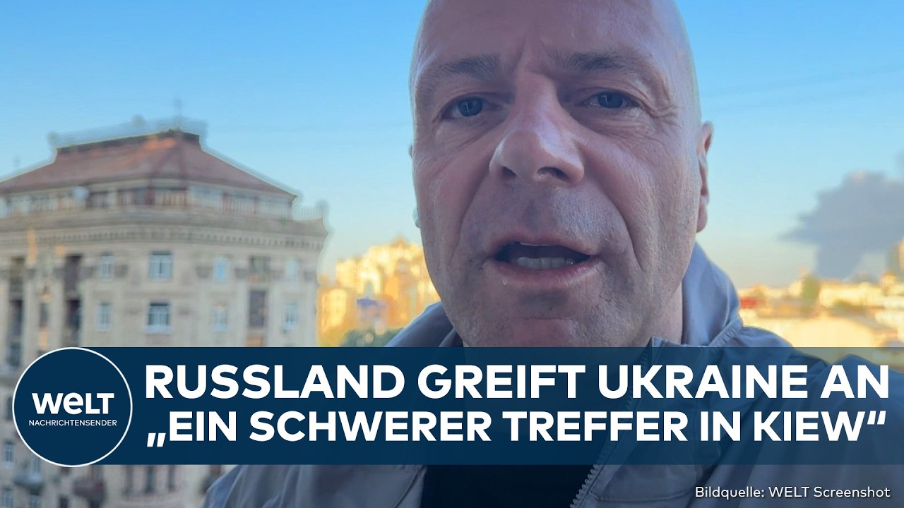 PUTINS KRIEG: Heftige Explosionen! Russland feuert auf Kiew! Ukraine evakuiert Einwohner