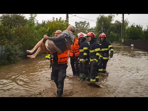 Vier Tote durch Hochwasser in Rumänien