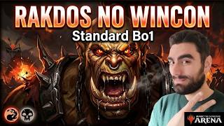 RAKDOS NO WINCON Standard Bo1 #magicthegathering #mtg #mtgarena