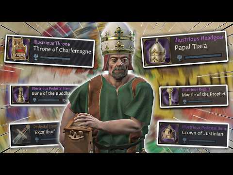 Can I steal EVERY UNIQUE Artifact in CK3?