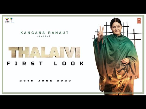 Thalaivi First Look Poster