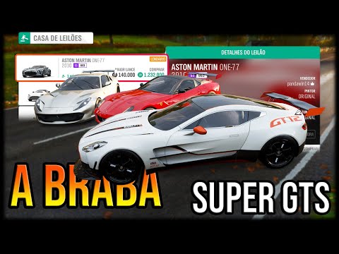 Forza Horizon 4 - A HUGE RACE 64KM of SUPER GTS CARS AUCTION
