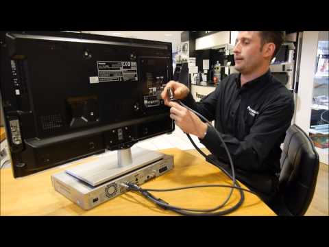 How to Connect a DVD/HDD recorder to a HD TV.