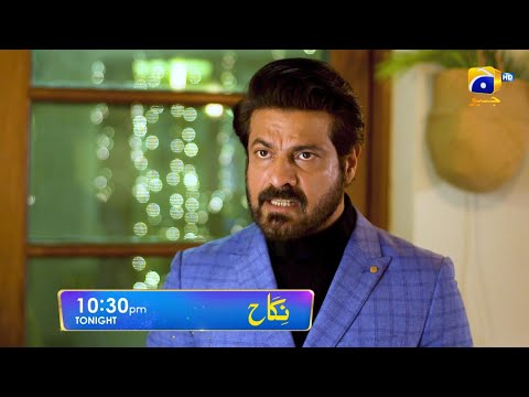 Nikah Episode 66 Promo | Tonight at 10:30 PM On Har Pal Geo