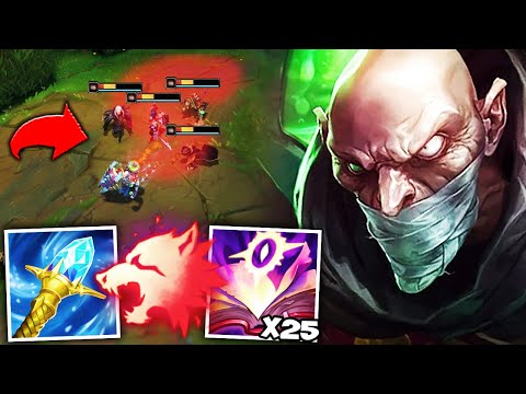 WHEN SINGED GETS 25 MEJAIS STACKS AND RUNS OVER EVERYONE - League of Legends