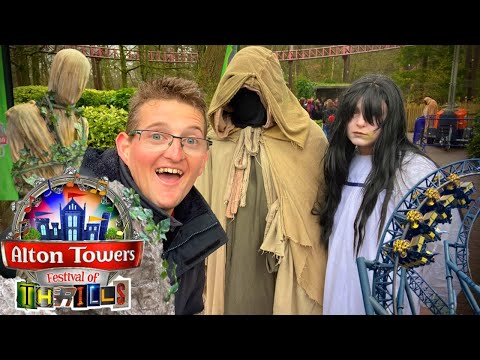 Alton Towers Festival Of Thrills Vlog 2022