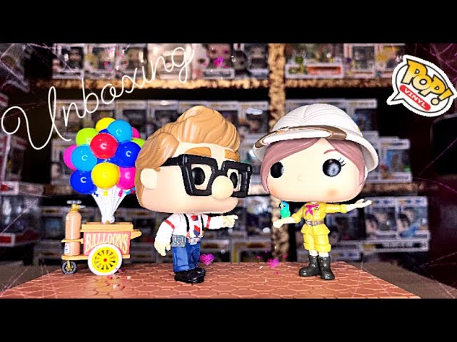 Vídeo relacionado con Funko Pop! Moment Disney Pixar Up Carl & Ellie with Balloon Cart Vinyl Figures - Special Edition Exclusive