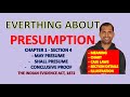 Presumption Section 4 May Presume Shall Presume Conclusive Proof Indian Evidence Act 1872