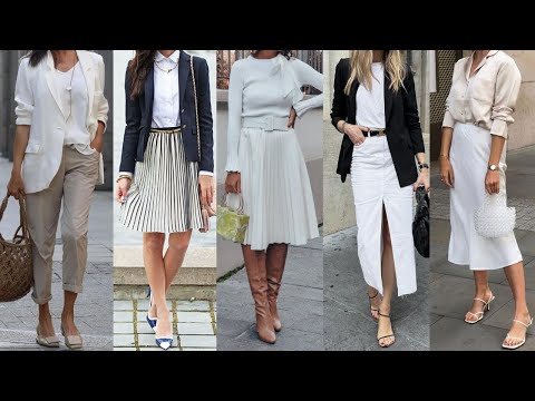 ATUENDOS MODERNOS y ELEGANTES con ROPA SENCILLA CÓMODA y ELEGANTE de ESTILO ATEMPORAL