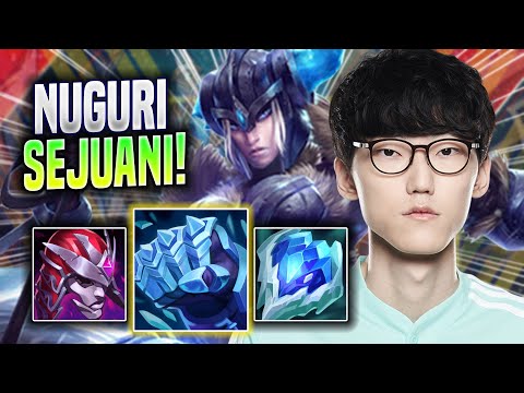 NUGURI IS SO CLEAN WITH SEJUANI! - DK Nuguri Plays Sejuani TOP vs Gwen! | Season 2022