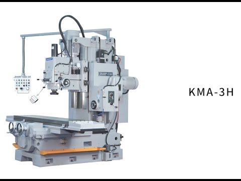 SHARP KMA-3H Bed Mills | New Vision Machine Tools, LLC (1)