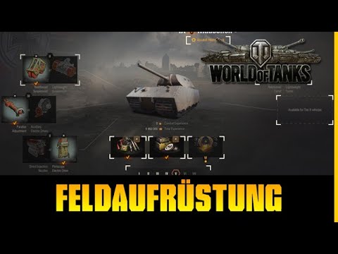 Feldaufrüstung - World of Tanks - Sandbox