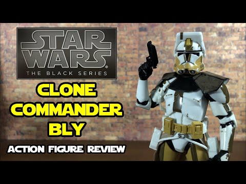 Star Wars Black Series CLONE COMMANDER BLY | Action Figure Review