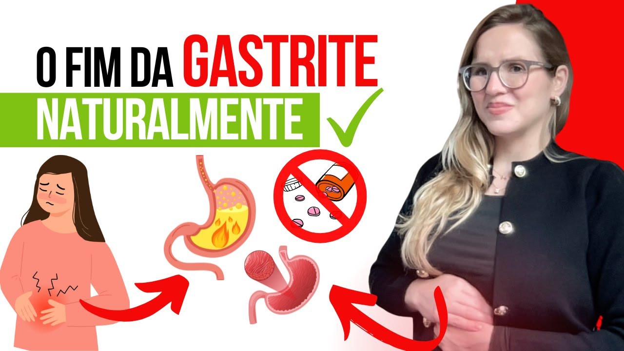 DOR NO ESTÔMAGO e GASTRITE - Como tratar naturalmente