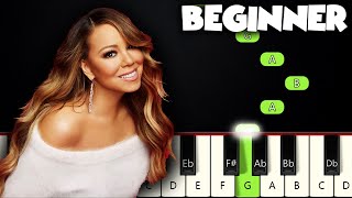 Download lagu All I Want For Christmas Is You - Mariah Carey | BEGINNER PIANO TUTORIAL   SHEET MUSIC by Betacustic mp3