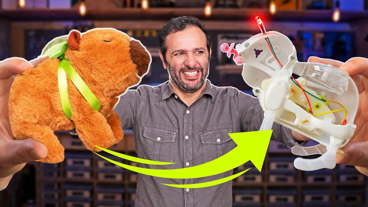 Esta CAPIVARA é uma ARTE da ENGENHARIA!